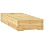 Tumbona con mesa madera de madera de pino impregnada verde de vidaXL, Tumbonas - Ref: Foro24-315403, Precio: 143,98 €, Descue...