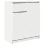 Aparador con cajón blanco 71x35x84 cm madera de ingeniería de , Aparadores - Ref: Foro24-861589, Precio: 81,76 €, Descuento: %
