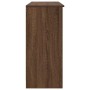 Aparador con cajón roble marrón 101x35x76 cm madera ingeniería de , Aparadores - Ref: Foro24-861568, Precio: 92,79 €, Descuen...