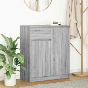 Aparador con cajón Sonoma gris 71x35x84 cm madera de ingeniería de , Aparadores - Ref: Foro24-861594, Precio: 89,82 €, Descue...