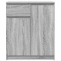 Aparador con cajón Sonoma gris 71x35x84 cm madera de ingeniería de , Aparadores - Ref: Foro24-861594, Precio: 89,82 €, Descue...