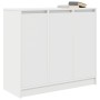 Aparador de madera de ingeniería blanco 85x34x76 cm de , Aparadores - Ref: Foro24-861625, Precio: 95,67 €, Descuento: %