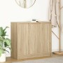 Aparador roble Sonoma 85x34x76 cm madera de ingeniería de , Aparadores - Ref: Foro24-861627, Precio: 92,25 €, Descuento: %