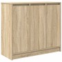 Aparador roble Sonoma 85x34x76 cm madera de ingeniería de , Aparadores - Ref: Foro24-861627, Precio: 92,25 €, Descuento: %