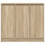 Aparador roble Sonoma 85x34x76 cm madera de ingeniería de , Aparadores - Ref: Foro24-861627, Precio: 92,25 €, Descuento: %