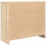 Aparador roble Sonoma 85x34x76 cm madera de ingeniería de , Aparadores - Ref: Foro24-861627, Precio: 92,25 €, Descuento: %