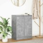 Aparador de madera de ingeniería gris hormigón 57x34x76 cm de , Aparadores - Ref: Foro24-861619, Precio: 71,31 €, Descuento: %