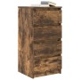 Aparador roble ahumado 37,5x35x76 cm madera de ingeniería de , Aparadores - Ref: Foro24-861755, Precio: 74,34 €, Descuento: %