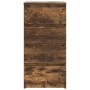 Aparador roble ahumado 37,5x35x76 cm madera de ingeniería de , Aparadores - Ref: Foro24-861755, Precio: 74,34 €, Descuento: %