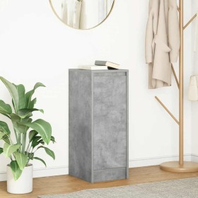 Aparador de madera de ingeniería gris hormigón 29,5x34x76 cm de , Aparadores - Ref: Foro24-861610, Precio: 47,03 €, Descuento: %