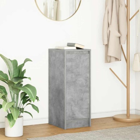 Aparador de madera de ingeniería gris hormigón 29,5x34x76 cm de , Aparadores - Ref: Foro24-861610, Precio: 47,03 €, Descuento: %