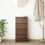 Aparador roble marrón 37,5x35x76 cm madera de ingeniería de , Aparadores - Ref: Foro24-861757, Precio: 76,48 €, Descuento: %