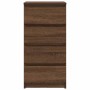 Aparador roble marrón 37,5x35x76 cm madera de ingeniería de , Aparadores - Ref: Foro24-861757, Precio: 76,48 €, Descuento: %