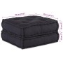 Puf modular tela antracita 70x70x36 cm de , Cojines para sillas y sofás - Ref: Foro24-4019027, Precio: 112,40 €, Descuento: %