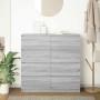 Aparador Sonoma gris 100x35x99 cm madera de ingeniería de , Aparadores - Ref: Foro24-3328494, Precio: 162,99 €, Descuento: %