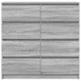 Aparador Sonoma gris 100x35x99 cm madera de ingeniería de , Aparadores - Ref: Foro24-3328494, Precio: 162,99 €, Descuento: %