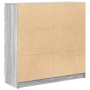 Aparador Sonoma gris 100x35x99 cm madera de ingeniería de , Aparadores - Ref: Foro24-3328494, Precio: 162,99 €, Descuento: %