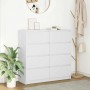 Aparador blanco 100x35x99 cm madera de ingeniería de , Aparadores - Ref: Foro24-3328489, Precio: 175,21 €, Descuento: %
