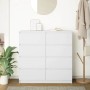 Aparador blanco 100x35x99 cm madera de ingeniería de , Aparadores - Ref: Foro24-3328489, Precio: 175,21 €, Descuento: %