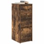 Aparador roble ahumado 29,5x34x76 cm madera de ingeniería de , Aparadores - Ref: Foro24-861638, Precio: 62,09 €, Descuento: %