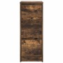 Aparador roble ahumado 29,5x34x76 cm madera de ingeniería de , Aparadores - Ref: Foro24-861638, Precio: 62,09 €, Descuento: %