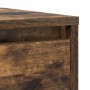 Aparador roble ahumado 29,5x34x76 cm madera de ingeniería de , Aparadores - Ref: Foro24-861638, Precio: 62,09 €, Descuento: %