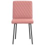 Sillas de comedor 6 unidades cuero sintético rosa de , Sillas de comedor - Ref: Foro24-3315490, Precio: 254,31 €, Descuento: %