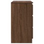 Aparador con cajón roble marrón 71x35x65 cm madera ingeniería de , Aparadores - Ref: Foro24-861577, Precio: 84,65 €, Descuent...