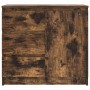 Aparador con cajón roble ahumado 71x35x65 cm madera ingeniería de , Aparadores - Ref: Foro24-861575, Precio: 82,26 €, Descuen...