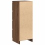 Aparador roble marrón 37,5x35x99 cm madera de ingeniería de , Aparadores - Ref: Foro24-861703, Precio: 81,07 €, Descuento: %