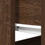 Mesa consola con cajones roble marrón 85,5x38,5x74,5 cm de , Mesas auxiliares - Ref: Foro24-861397, Precio: 80,32 €, Descuent...