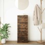 Aparador roble ahumado 37,5x35x99 cm madera de ingeniería de , Aparadores - Ref: Foro24-861701, Precio: 70,14 €, Descuento: %