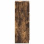 Aparador roble ahumado 37,5x35x99 cm madera de ingeniería de , Aparadores - Ref: Foro24-861701, Precio: 70,14 €, Descuento: %
