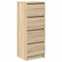 Aparador roble Sonoma 37,5x35x76 cm madera ingeniería de , Aparadores - Ref: Foro24-861699, Precio: 78,86 €, Descuento: %