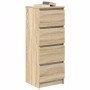 Aparador roble Sonoma 37,5x35x76 cm madera ingeniería de , Aparadores - Ref: Foro24-861699, Precio: 78,86 €, Descuento: %