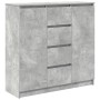 Aparador con cajones gris hormigón 100,5x35x98,5 cm de , Aparadores - Ref: Foro24-3328456, Precio: 167,69 €, Descuento: %