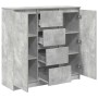 Aparador con cajones gris hormigón 100,5x35x98,5 cm de , Aparadores - Ref: Foro24-3328456, Precio: 167,69 €, Descuento: %