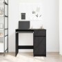 Escritorio roble negro 86x49x76 cm madera de ingeniería de , Escritorios - Ref: Foro24-861824, Precio: 95,17 €, Descuento: %
