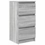 Aparador Sonoma gris 37,5x35x76 cm madera de ingeniería de , Aparadores - Ref: Foro24-861729, Precio: 66,03 €, Descuento: %