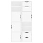 Armarios auxiliares 4 uds "ODDA" blanco 40x24x79 cm de , Aparadores - Ref: Foro24-3365349, Precio: 231,13 €, Descuento: %
