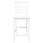 Taburetes de bar 2 uds madera maciza blanca caucho de , Taburetes de cocina - Ref: Foro24-4102543, Precio: 130,70 €, Descuent...
