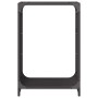 Leñero negro 44x28x65 cm Acero laminado en frío de , Bolsas y soportes de leña - Ref: Foro24-864195, Precio: 59,13 €, Descuen...
