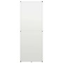 Leñero blanco 40x30x80 cm Acero laminado en frío de , Bolsas y soportes de leña - Ref: Foro24-864188, Precio: 82,21 €, Descue...