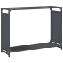 Leñero antracita 90x28x65 cm Acero laminado en frío de , Bolsas y soportes de leña - Ref: Foro24-864205, Precio: 62,18 €, Des...