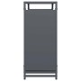 Leñero antracita 90x28x65 cm Acero laminado en frío de , Bolsas y soportes de leña - Ref: Foro24-864205, Precio: 62,18 €, Des...