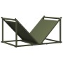 Leñero verde oliva 70x43x34,5 cm Acero laminado en frío de , Bolsas y soportes de leña - Ref: Foro24-864176, Precio: 59,13 €,...