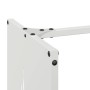 Leñero blanco 40x30x80 cm Acero laminado en frío de , Bolsas y soportes de leña - Ref: Foro24-864226, Precio: 58,81 €, Descue...