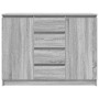 Aparador con cajones gris Sonoma 100,5x35x76 cm de , Aparadores - Ref: Foro24-3328449, Precio: 146,39 €, Descuento: %