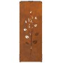Leñero 40x30x80 cm acero corten de , Bolsas y soportes de leña - Ref: Foro24-864224, Precio: 55,43 €, Descuento: %
