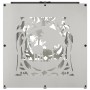 Leñero 40x40x40 cm Acero inoxidable de , Bolsas y soportes de leña - Ref: Foro24-864253, Precio: 53,08 €, Descuento: %